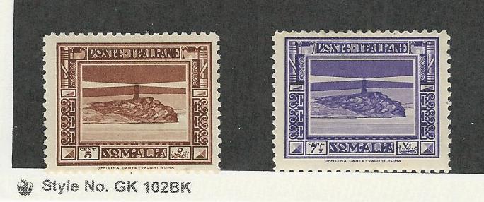 Somalia - Italy gift Postage Stamp #138-139 Perf 19 Mint Outlet sale feature Hinged 12