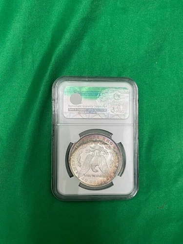 1900-O $1 Morgan Silver Dollar NGC MS63 **Rainbow Toning**