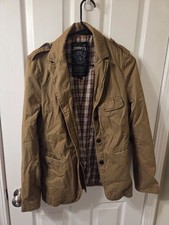 Jimmy Z Brand Military Olive Green Jacket Men...