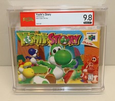 1998 Nintendo 64 N64 Yoshis Story PSA 9.8 A++...