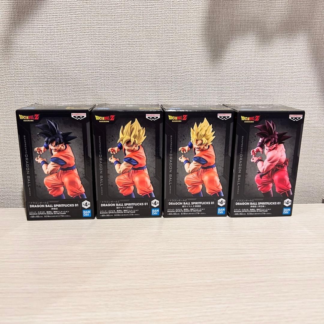 DRAGON BALL SPIRITFLICKS 01 Complete set 10-11cm | eBay