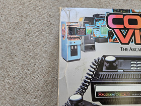 Coleco Vision CONSOLE Complete w/ Box & Inserts+roller controller/2 extra games!