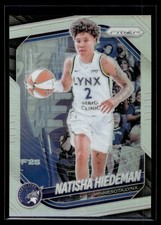 Natisha Hiedeman 2025 Panini Prizm WNBA Silver Prizm Card #53