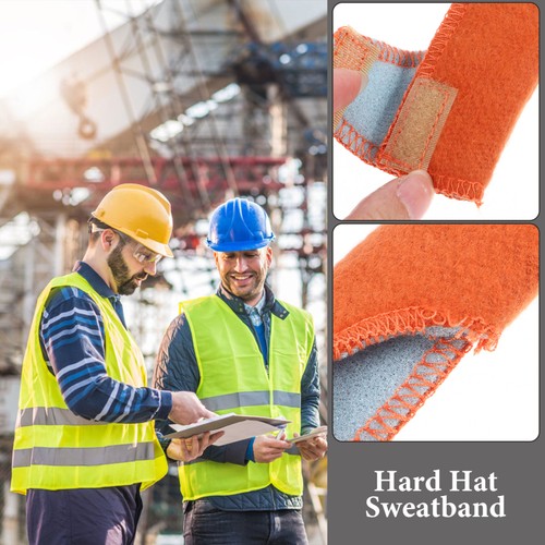 2 Stück Futter Hard Hat Schweißband wiederverwendbar Accessoires für Herren - Bild 4 von 12