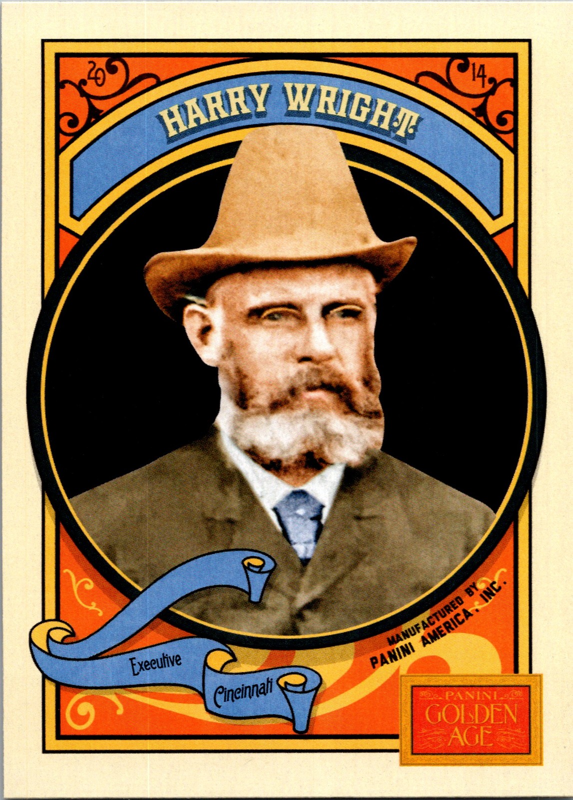 2014 Panini Golden Age #4 Harry Wright