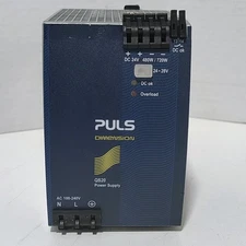 Puls Dimension QS20 Power Supply AC 100-240V Output DC 24-28V Power Tested