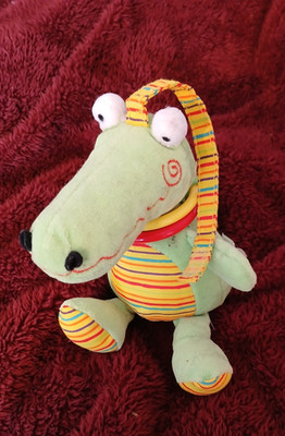 Jellycat Jelly Kitten Hoopy Loopy Krokodil Stofftier Plüsch Baby Spielzeug Tröster