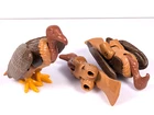 Vtg Playmobil 1988 VULTURE FOLDED WINGS Figure & Parts Lot Western Bandit 3748