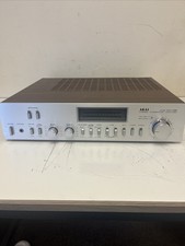 Vintage AKAI AM-U55 Stereo Integrated Amplifier Japan 240V UK Silver
