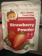 Freeze Dried Strawberry Powder, 5 Ounces, Strawberry Powder for Smoothie, Cake
