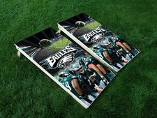 VINYL WRAPS Cornhole Board DECALS Philadelphia Eagles 11 Philly Bag Game Sticker