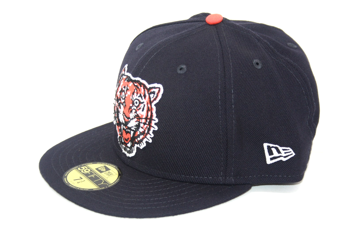 New Era Detroit Tigers 1957 COOP 59FIFTY Fitted Hat DARK NAVY | eBay