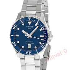 TISSOT Seastar 1000 T120.410.11.041.00 Blue Dial Men's Watch 40mm NEW in Plastic