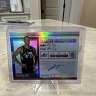 Topps 2025-26 NBA Hoops Rookie Signatures Autograph John Tonje Utah Jazz