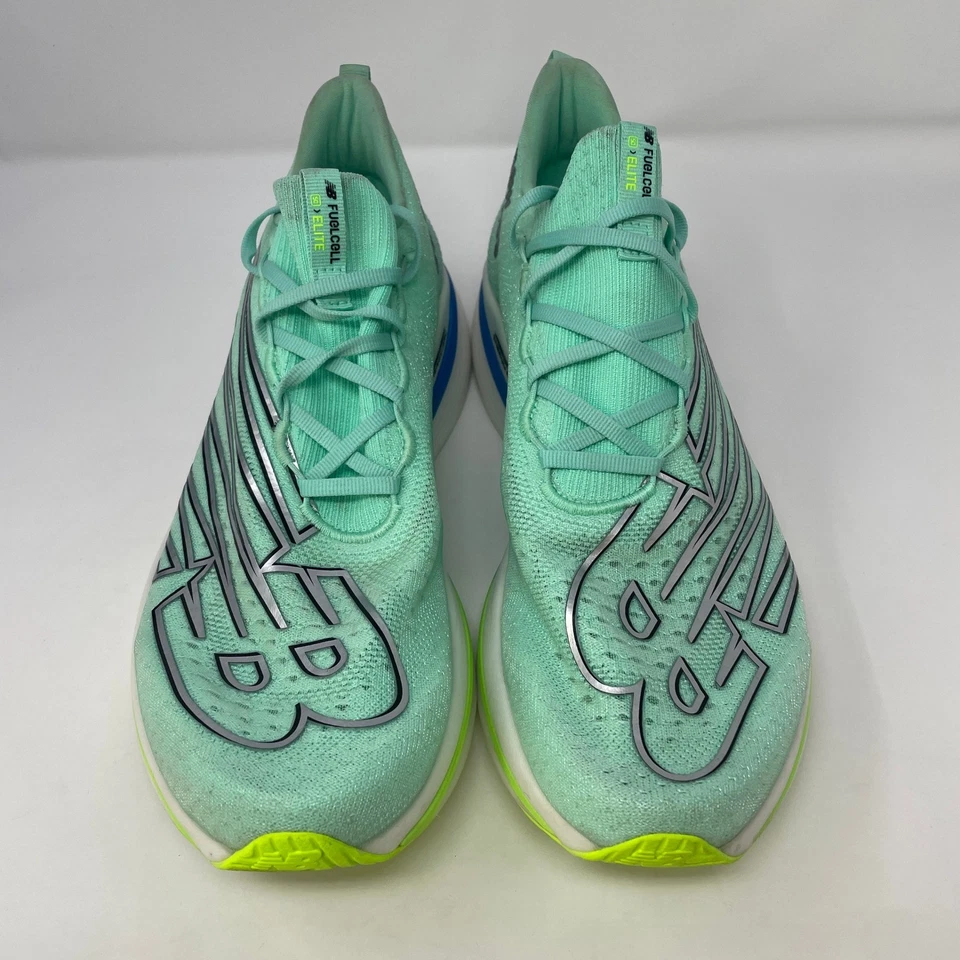 Zapatillas deportivas New Balance FuelCell SuperComp Elite v3 verdes para hombre talla 11,5 Foto 3 de 4