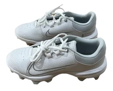 Nike Hyperdiamond 4 MCS Women Size 8 Softball Cleats White Platinum DC8990-100