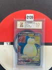 2023 Snorlax V SR CS1aC-188/135 Pokemon Card Chinese Grade 10