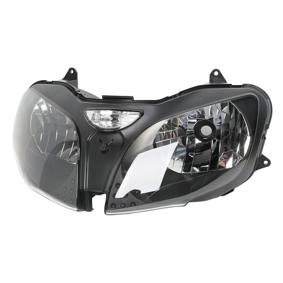 Conjunto de faros delanteros apto para Kawasaki Ninja ZX6R 2000-2002 ZZR600 2005-2008 Foto 2 de 4