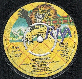 Rod Stewart - Da 'Ya' Think I'm Sexy? (7", Single, Pus) - Imagen 2 de 2