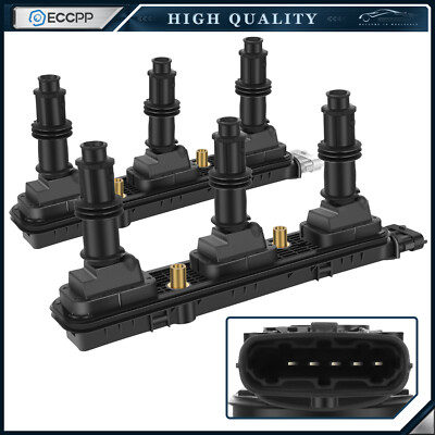 ECCPP 2 Ignition Coils For 2002-2005 Saturn L300 3.0L 03-04 Cadillac CTS 3.2L