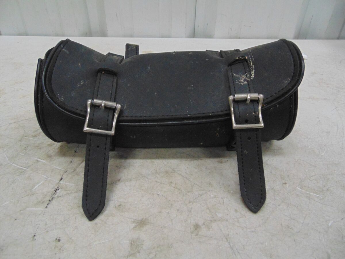 Black Leather Fairing/Handlebar Bag L 12 x H 6 x W 5 | eBay Black Leather Fairing/Handlebar Bag L 12 x H 6 x W 5 | eBay