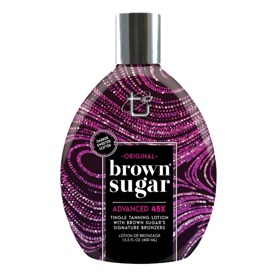 Tan Inc Original Brown Sugar Advanced 45X Tingle Sunbed Tanning Lotion 400ml