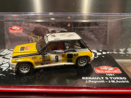 RENAULT 5 TURBO RALLYE DE MONTE CARLO 1981 RAGNOTTI SCALE 1/43 ALTAYA - Foto 3 di 8