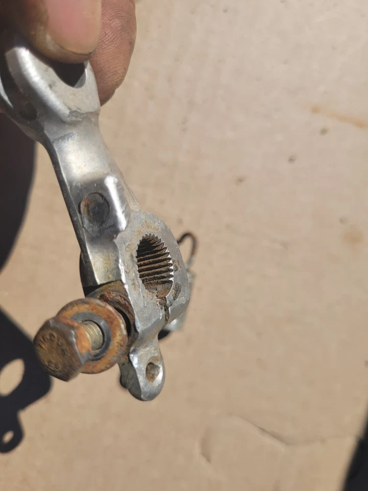 Conjunto de acoplamiento de freno trasero Honda TL250 1975 1976 Trials  Foto 3 de 3