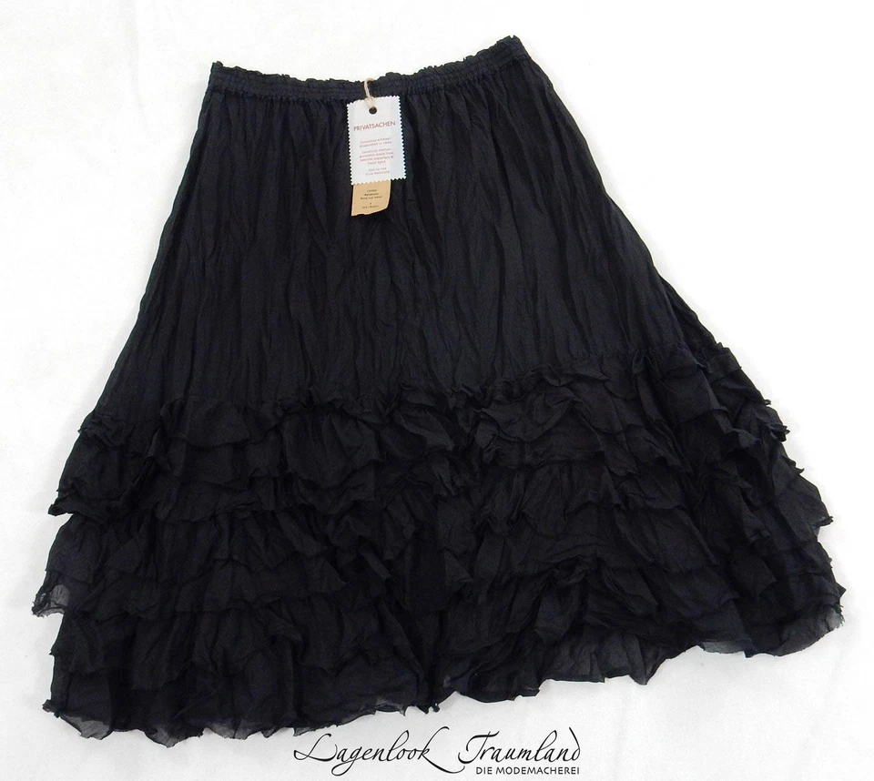 Privatsachen - Lagenlook ROCK BAKSTRAPS Gr 42 bis 54 - schwarz - Bild 2 von 4