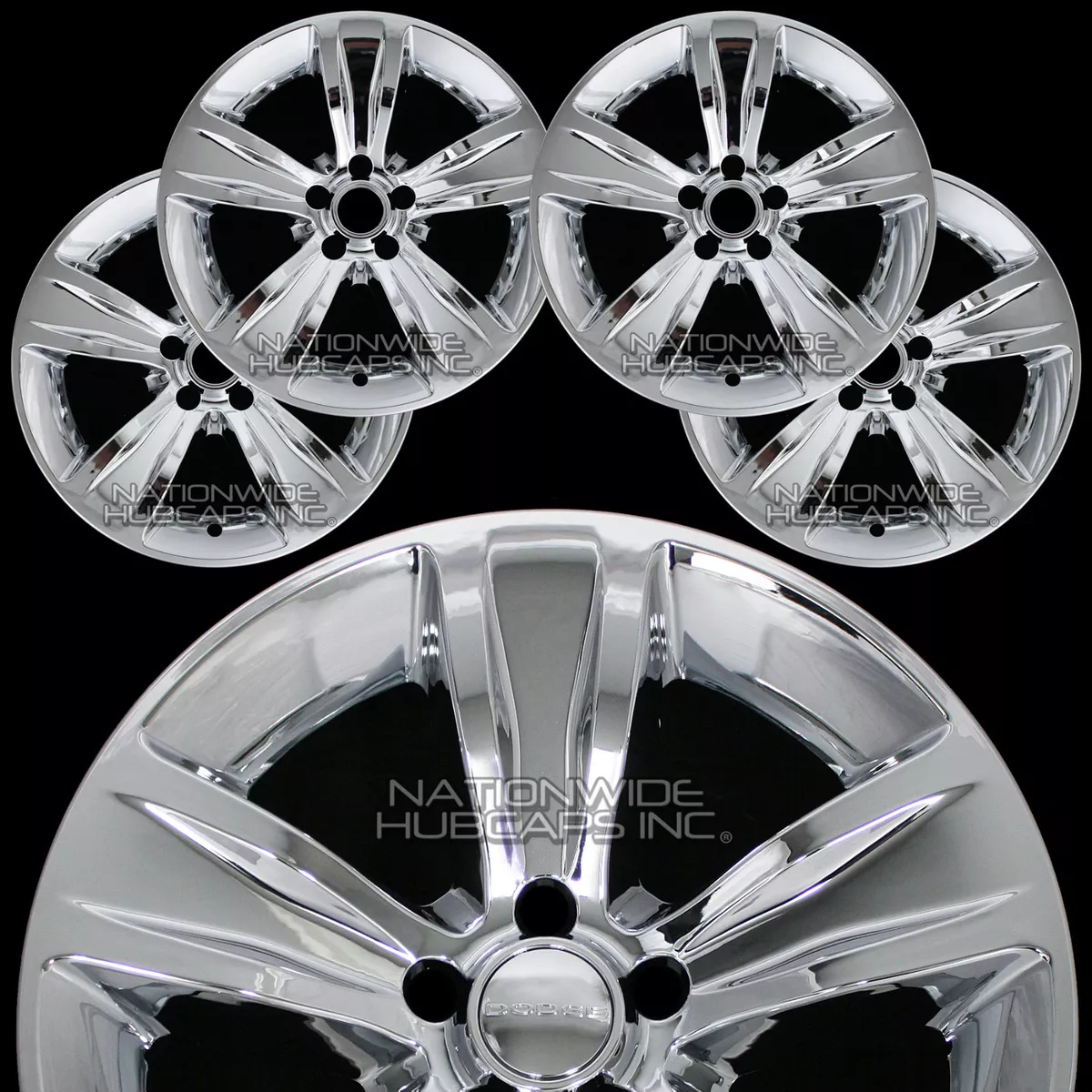 Dodge challenger hubcaps deals