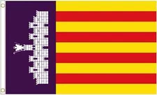 Mallorca Balearic Islands Spain Polyester 5'x3' Flag
