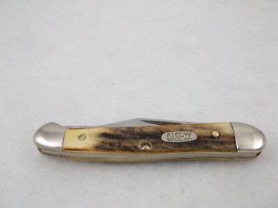 かずおにく Case XX USA 1997 era 52109X Stag Mini-Copperhead Knife | eBay