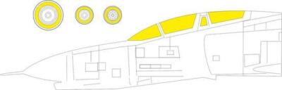 Eduard 1/48 scale paint masks F-4B TFace for Tamiya - EX803 Eduard 1/48 scale paint masks F-4B TFace for Tamiya - EX803