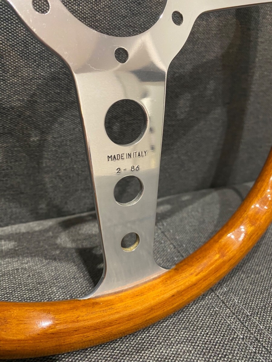 MOMO Super INDY Best Condition Wood Car Steering Wheel 02-86