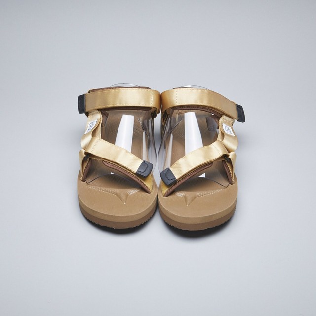 Suicoke OG-022V2 / DEPA-V2 Tan Beige Nylon Vibram Sole Sandals Slippers Slides | eBay