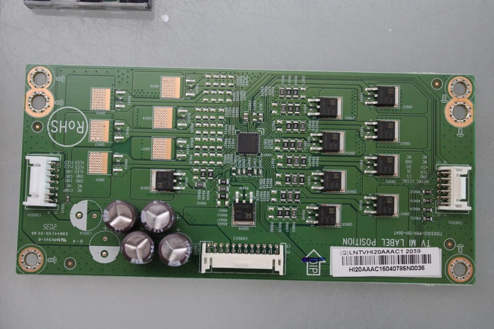 NEC E437Q HAUPTPLATINE/NETZTEIL/SEITENSTEUERUNG/T-CON & MEHR - Bild 2 von 4