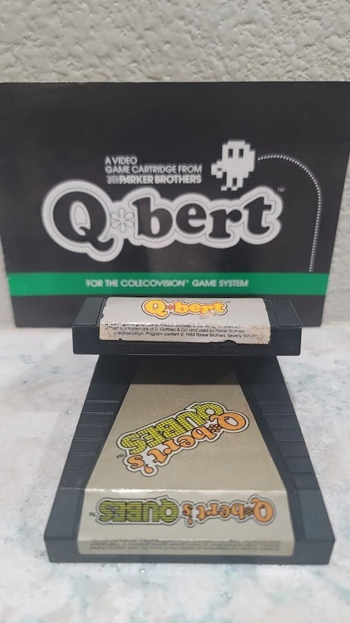 ColecoVision | Q*BERT’S QUBES Cartridge Only | & Q*BERT Game & Manual - Tested🔥 - Image 3 of 3