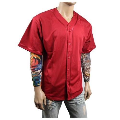 Mens Baseball Jersey Raglan Stripe Sports Uniform Team Hipster Tee Casual S-3X - 第 146/155 張圖片