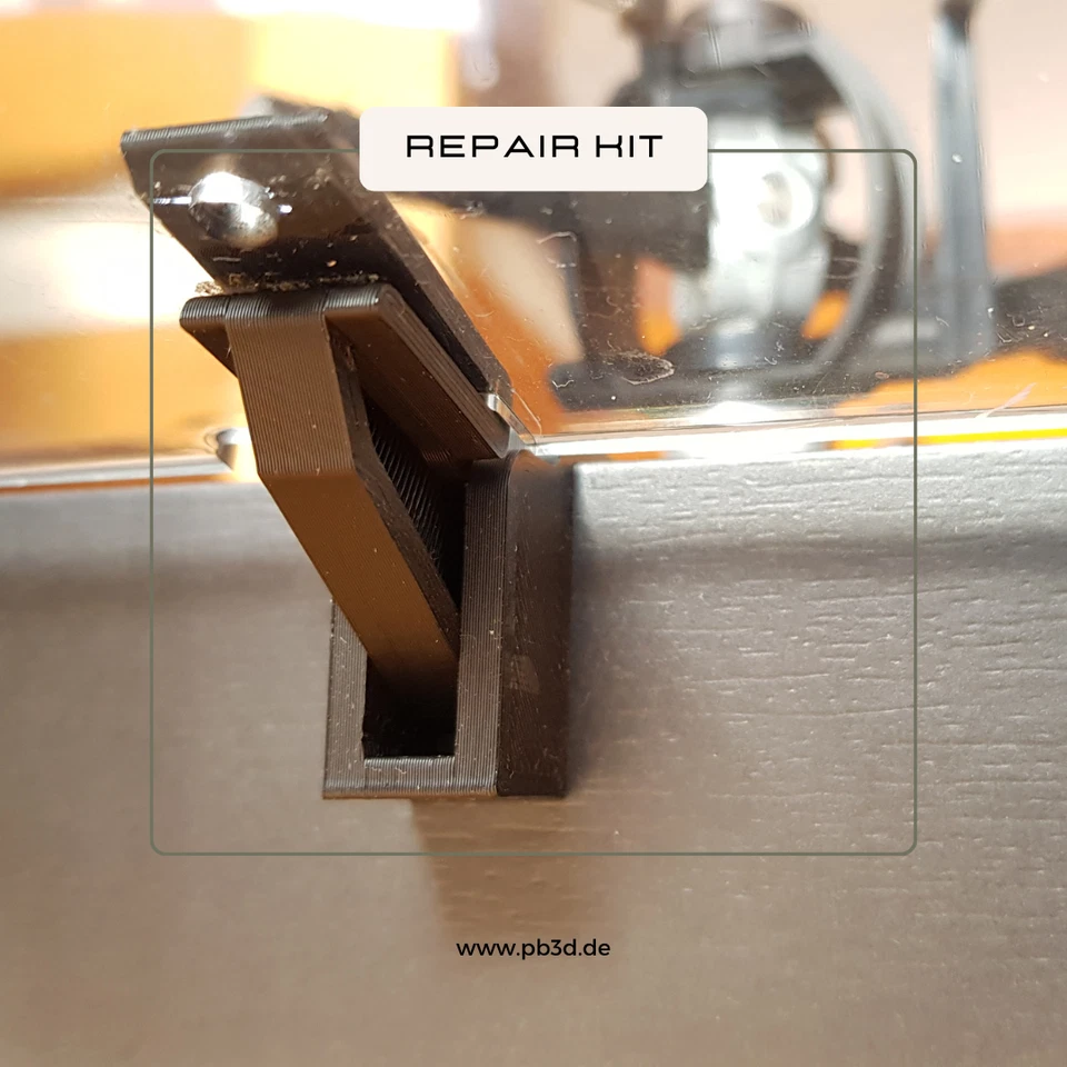 Paar Scharniere für Thorens TD-160, 165, 166, 145 , 146. Optimierte Version! - Image 3 of 4