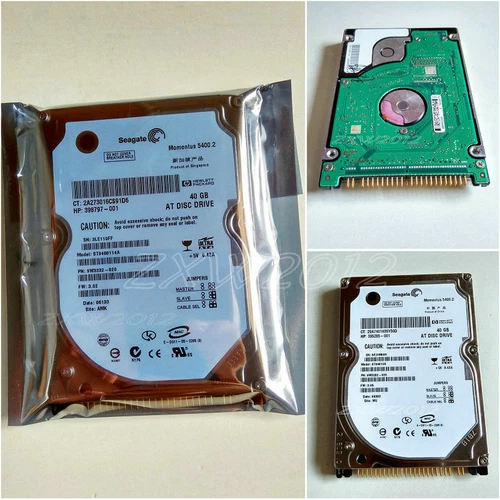 Seagate Momentus 40 GB 5400.2 ,Internal,5400 RPM,2.5" IDE Internal Hard Drives