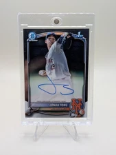 2025 Bowman Chrome JONAH TONG CPA-JTO 1st Bowman Auto METS
