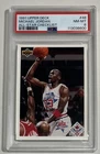 Michael Jordan Upper Deck 1991 Chicago Bulls Card PSA 8