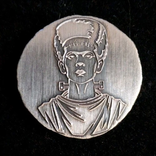 Wildpig 1/2 oz .999 Fine Silver Hand Pour - Bride Of Frankenstein