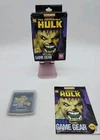 THE INCREDIBLE HULK Sega Game Gear 1995 Complete In Box CIB USA Please Read
