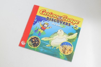 CURIOUS GEORGE DISCOVERS THE OCEAN. CHICK-FIL-A KIDS BOOK.