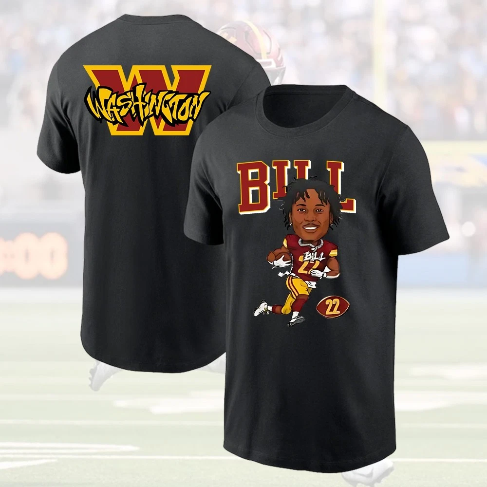 Jacory Croskey-Merritt Washington Commanders Run Billy Run For Fans