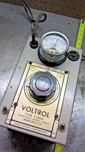 VINTAGE Electronics Testing Lab Testing Equipment ACME VARIAC VOLTROL TYPE T1404