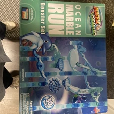 Marble Run Booster Set - Construction Building Blocks Toys - Ocean