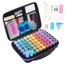  Diamond Painting Storage Containers 60 Slots Accessories and Medium - 60 Jars