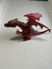 Robo Alive Fire Breathing Red Dragon Roars and Walks Battery Powered 10.5" Zuru